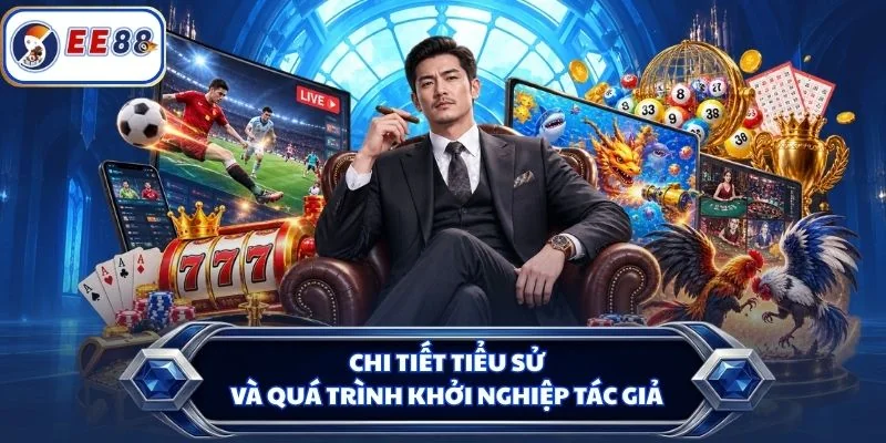 Chi tiết tiểu sử và quá trình khởi nghiệp tác giả 
