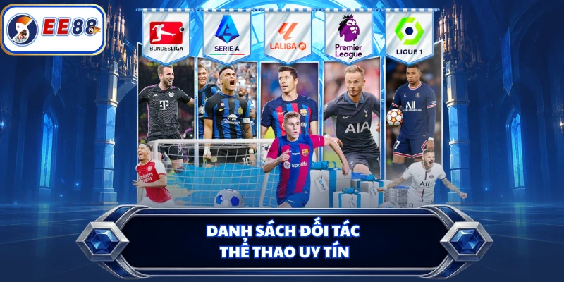 Danh sách đối tác thể thao uy tín