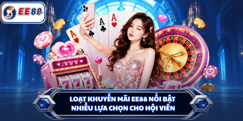 Loạt khuyến mãi EE88 nổi bật, nhiều lựa chọn cho hội viên